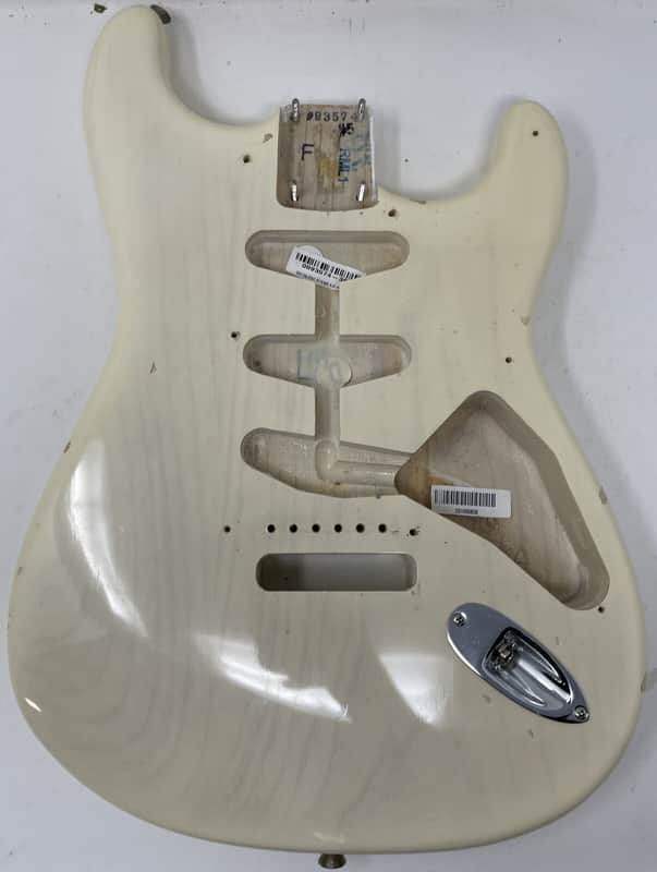 Fender American Vintage Thin Skin '56 Stratocaster Olympic White W/ plate 2012 image 1