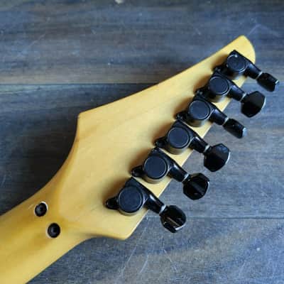 1990's Bill Lawrence Japan VR-803 HSH Superstrat (Canary Yellow) image 10