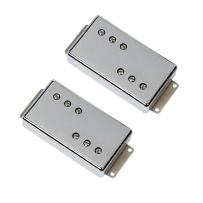 Mojotone '72 Clone Wide Range Humbucker pickup set - nickel image 1