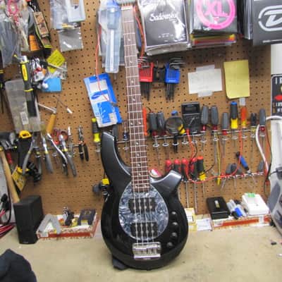 Ernie Ball Music Man Bongo HH 2005 - Charcoal Black image 2
