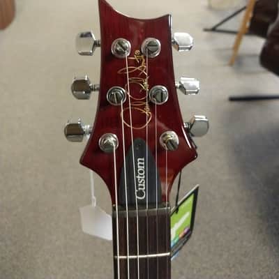 New PRS Paul Reed Smith S2 Custom 24 Fire Red Burst with PRS Signature Gigbag image 4