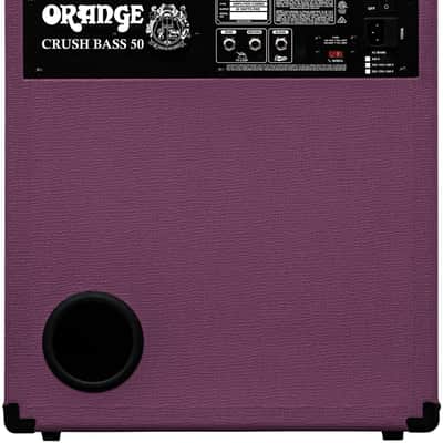 Orange Amplifiers Limited Glenn Hughes Purple Crush Bass 50 Amp 1x12 Speaker image 5