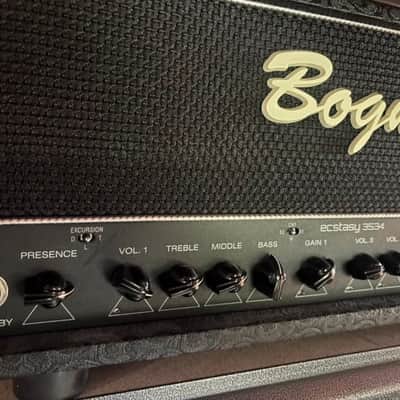 Bogner Ecstasy 3534 3-Channel 35-Watt Guitar Amp Head 2019 - Present - Black Comet image 3