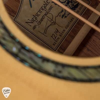 2024 Kevin Ryan Nightingale Grand Soloist - Adirondack Spruce & Nicaraguan Rosewood #1214 image 23
