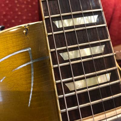 Gibson Custom Shop Billy Gibbons "Pinstripe" '57 Les Paul (Aged) 2013 - Aged Goldtop image 7