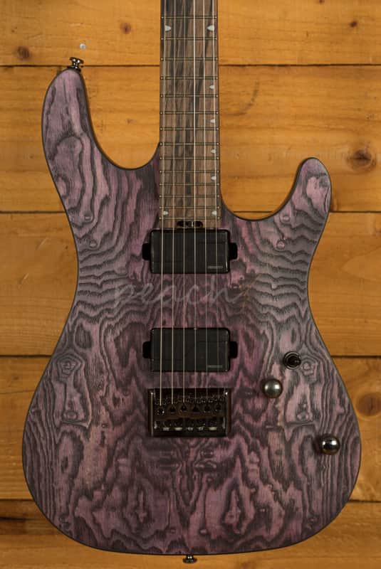 Cort Electrics KX Series | KX500 Etched - Etched Deep Violet image 1