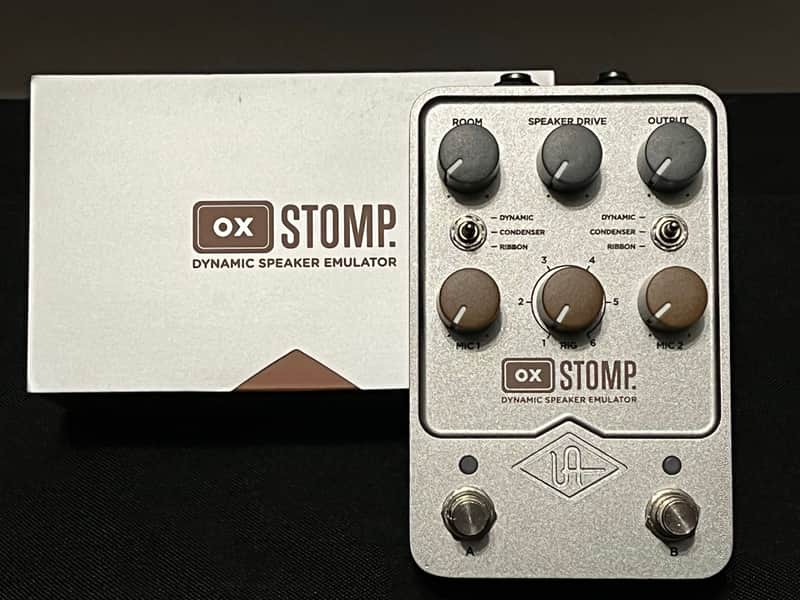 Universal Audio OX Stomp Dynamic Speaker Emulator 2023 - Present - Silver image 1