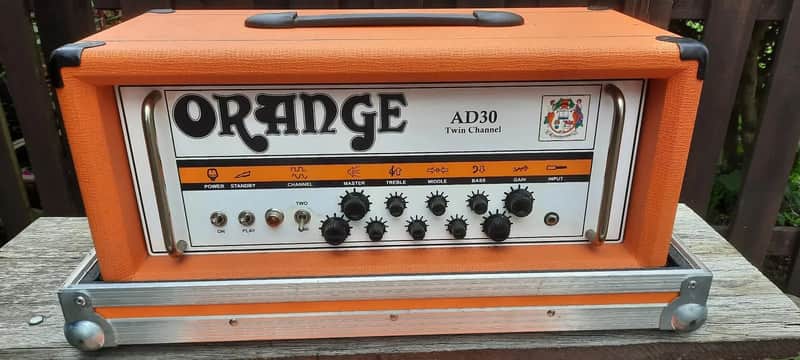 Orange AD30HTC 2-Channel 30-Watt Guitar Amp Head WITH CASE image 1