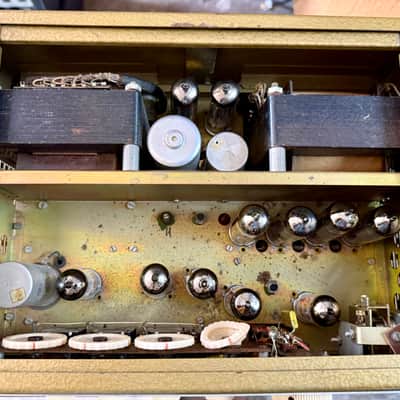 Klemt Echolette M40 c 1960 - Gold original vintage Beatles Hamburg tube amplifier AC30 original vintage Germany amp image 9