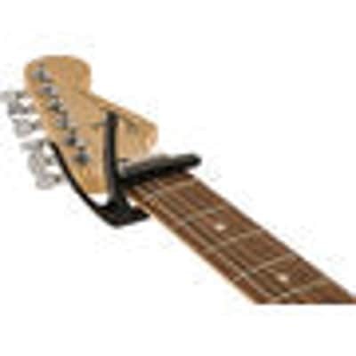Fender Laurel Electric Guitar Capo - Black image 4