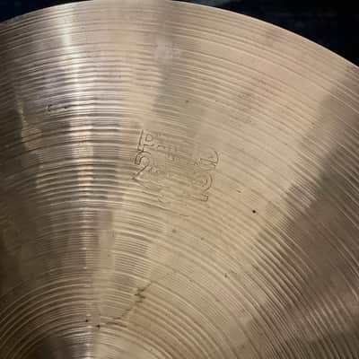 Paiste 16” 2002 Crash Cymbal 1980s image 2