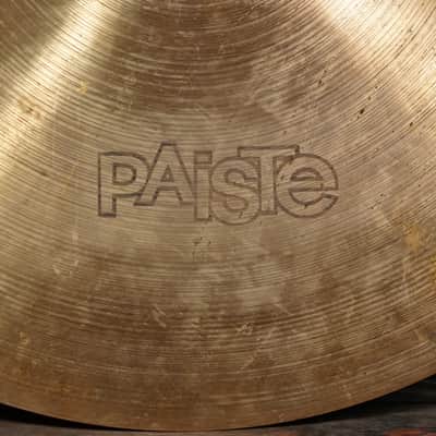 Paiste 22" 2002 Series 1970s Ride Cymbal - 2952g image 7