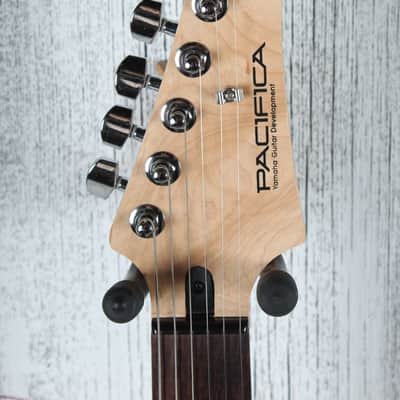 Yamaha PAC112V Double Cut Solid Body Electric Guitar Black Finish image 10