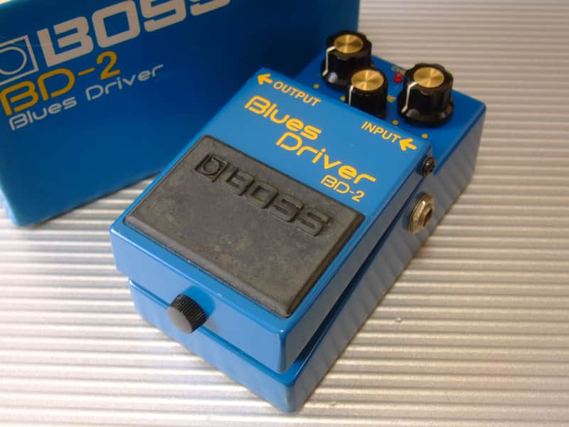 The First Year Mar 1995 Boss BD-2 Blues Driver w/ Original Box (Silver Label) image 1