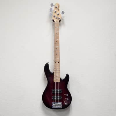 G&L Tribute Series L-2500 5-String Bass with Maple Fretboard 2010s - Redburst image 3