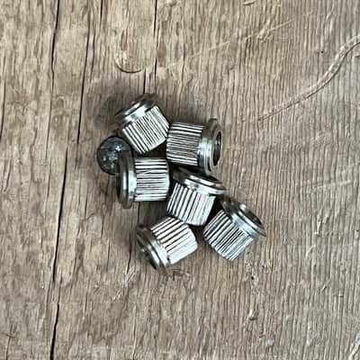 Unbranded Tuner ferrules bushings Gibson Epiphone Mosrite Martin 1960's - Metal image 2