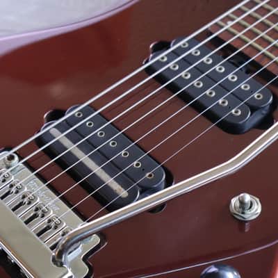 2009 Ernie Ball Music Man JP7 John Petrucci 7-String w/Piezo (Cabernet Pearl) image 5
