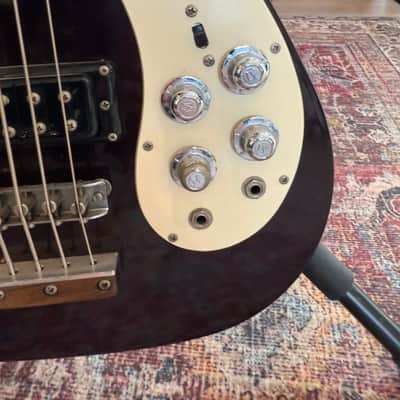 Mosrite 350 Stereo Bass '70s Burgundy image 3