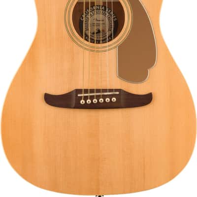Fender Malibu Player Acoustic Guitar - Natural image 1