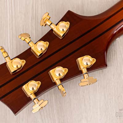 Harvey Leach Cutaway Acoustic Archtop 18" Carved Top, Spruce & Tiger Maple w/ Case image 5