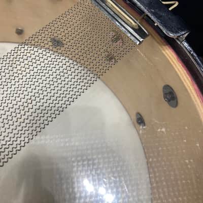 Modern Drum Shop NYC - 6x14" Wood 10-Lug Snare Drum - Red Stain Finish image 20