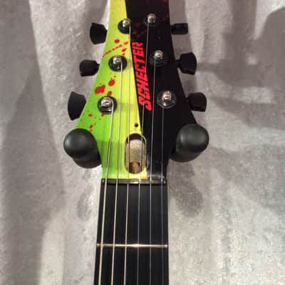 Custom Schecter 2002 NAMM Convention Horror Masterworks Display Catalog Guitar SIGNED Dawn Of The Dead George Romero Horror Halloween image 17