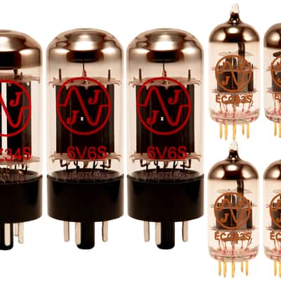 Fender Tremolux Gold Pin Option Retube(TM) Kit with JJ 6V6S's image 1