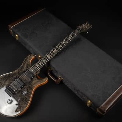 2017 PRS Custom 24 Floyd Rose Wood Library Limited Edition - Grey Black | Artist Grade Quilted Maple Top \m/ Pickups | CoA OHSC image 25