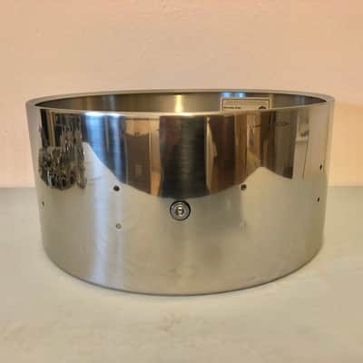 DW Collector’s Series 14x6.5 Stainless Steel Snare Drum Shell and Grommet ONLY, Workshop image 2