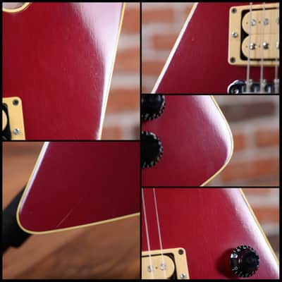Hamer USA Custom Shop Standard 3/4 Raspberry Metallic 1980 w/OHSC image 12