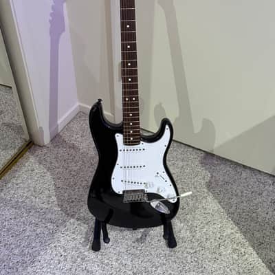 Fender American Standard Stratocaster - Bare Knuckle Apache Pickups - Rosewood Fretboard - 1999 - Black image 1