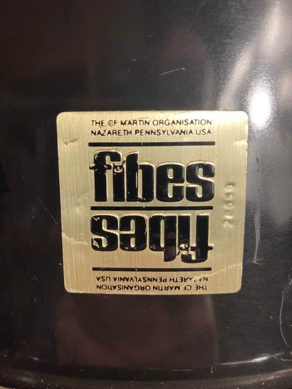 Fibes - 5.5x14" Nazareth Square-Badge Era, Black-over-Fiberglass Snare 1977–1979 image 1