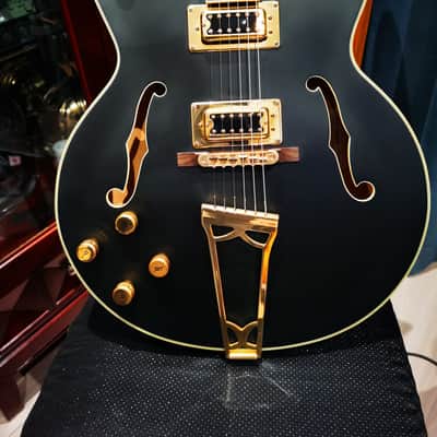 Left handed Gretsch G5191-BK Tim Armstrong Signature Electromatic Hollow Body 2010 - 2019 - Black image 2