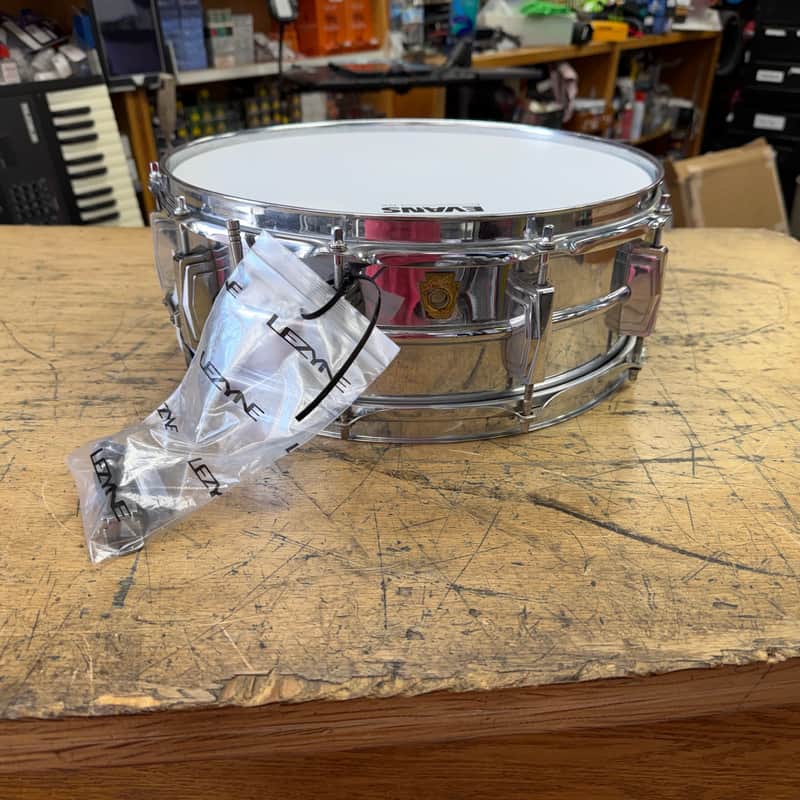 Vintage 1967 Ludwig 14"X5" LM400 Supraphonic Snare Drum Keystone Badge image 1