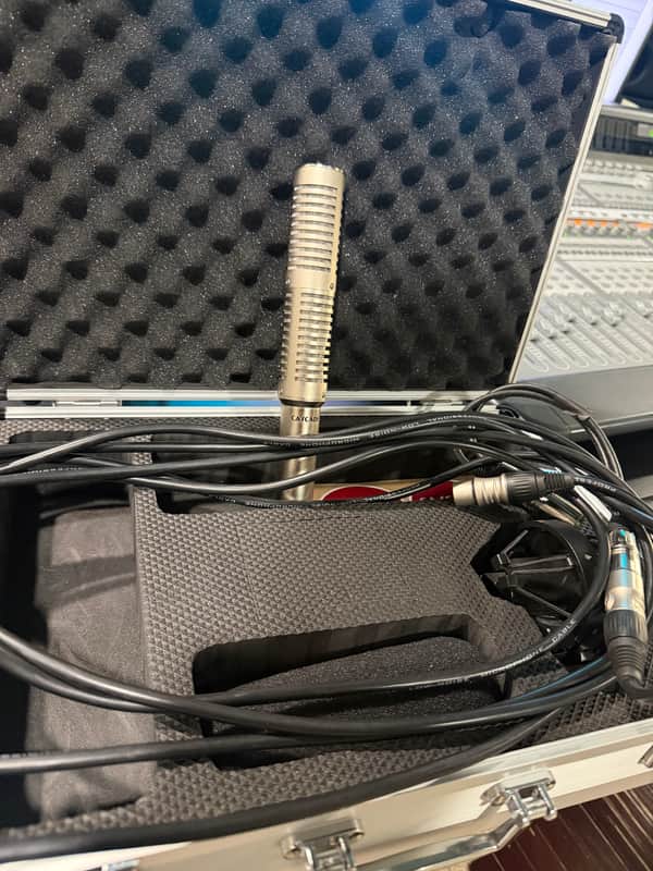 Pinnacle Microphones D-X-L Xtreme Stereo Ribbon Microphone with Lundahl Transformers 2023 - Present - Nickel image 1