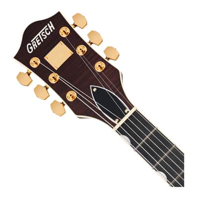 Used Gretsch Broadkaster LX Figured CB w/ String-Thru Bigsby - Havana Burst image 4