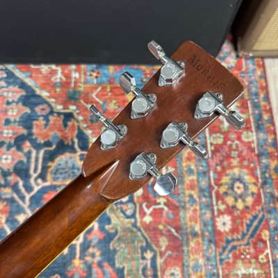 *VIDEO* TF Morris D-41 Style Dreadnought Model W-50 Solid Top - 1980's image 16