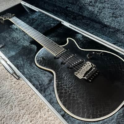 ESP Eclipse S-1 Python Sugizo Signature model 2000 - Snake Skin Black image 3