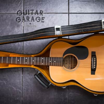 1972 Fender Japan F25 Folk-style Spruce Mahogany acoustic guitar with original case - Excellent! image 12
