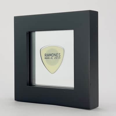 3" x 3" Double Sided Guitar Pick Display, CLEAR #346 Rounded Bass Shape image 7
