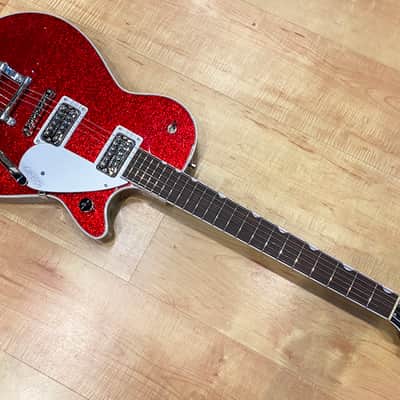 Gretsch G6129T Players Edition Jet FT with Bigsby Rosewood Fingerboard 2023 - Red Sparkle image 7