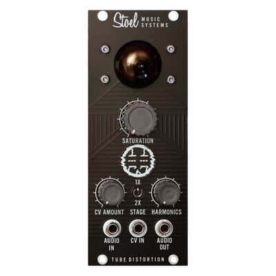 Stoel Music Systems Vacuum Tube Distortion, Dark Mode Eurorack Modular Synth image 1