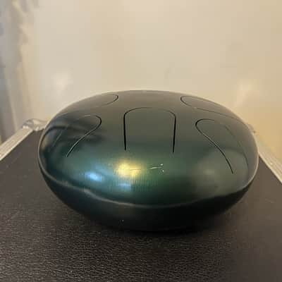 Pearl PMTD8AM/689 10" 8 Note Tongue Drum - A Minor 2010s - Green Burst image 4