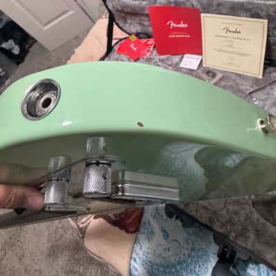Fender Limited Edition American Professional Telecaster with Rosewood Neck 2017 - 2018 - Surf Green image 4