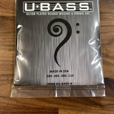Kala Metal Round Wound 4-String U-Bass Strings KA-BASS-4 image 1