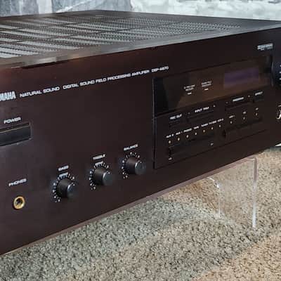 Yamaha Yamaha DSP-A970 is a vintage Digital Sound Field Processing Amplifier 90s  - Black image 6