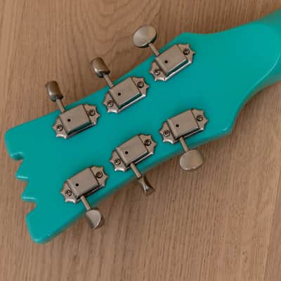 Mosrite Ventures Model Yuzo Kayama Signature Seafoam Green, Mint w/ Case & Strap, Japan Kurokumo image 5
