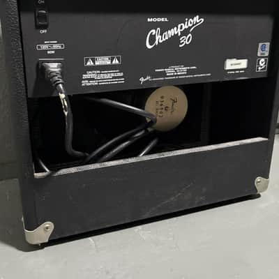 Fender Champion 30 Solid-state Guitar Combo Amp (Used) image 4