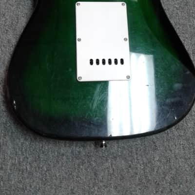 Crescent Electric Green Guitar image 5