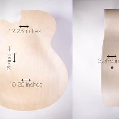Hollow Body Electric Guitar Kit image 4
